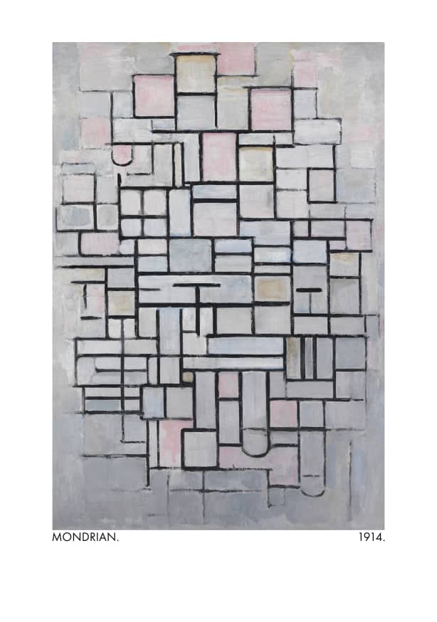 Quadro Composition no IV 1914 By 1x Studio