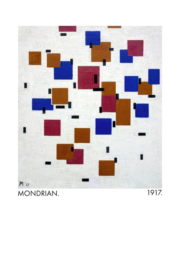 Quadro Composition in Colour a 1917 By 1x Studio