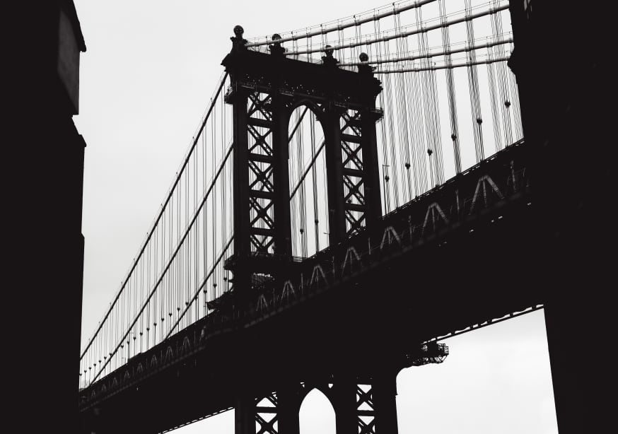 Quadro Manhattan Bridge By Rikard Martin