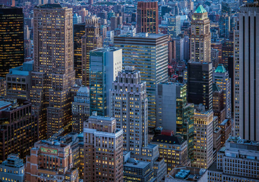 Quadro The City that Never Sleeps