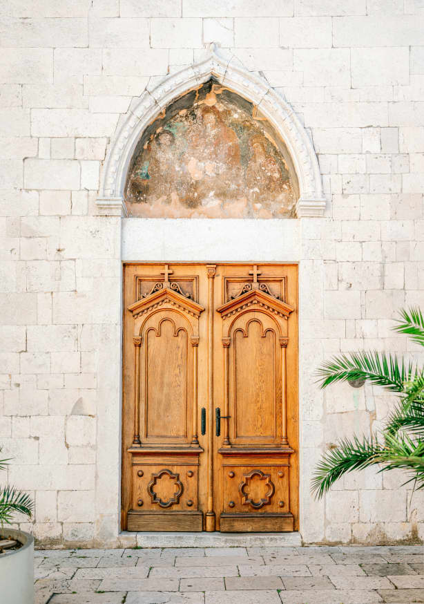Quadro Croatian Door By Raisa Zwart