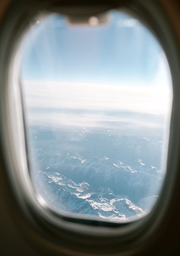Quadro Plane Window View