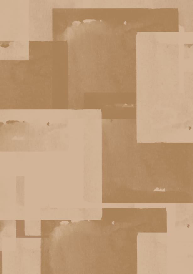 Quadro Geometric Abstract Beige