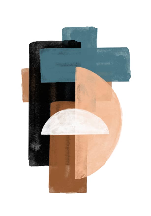 Quadro Study Composition No1 By the Miuus Studio