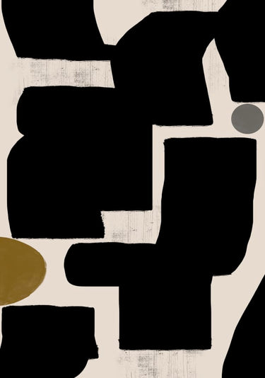 Quadro Abstract Art No1 By the Miuus Studio