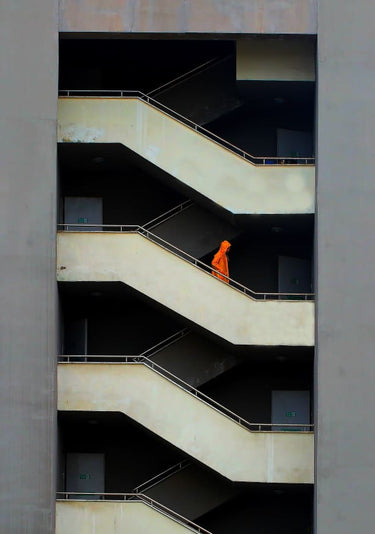 Quadro One-storey Car Park Attendant By Mustafa Binol