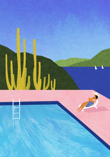 Quadro Swimming Pool By Longwayhome