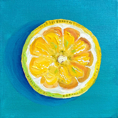 Quadro Lemon Slice By Key and Sea