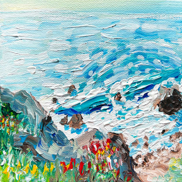 Quadro Coastline By Key and Sea
