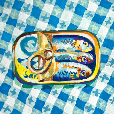 Quadro Tin of Sardines By Key and Sea