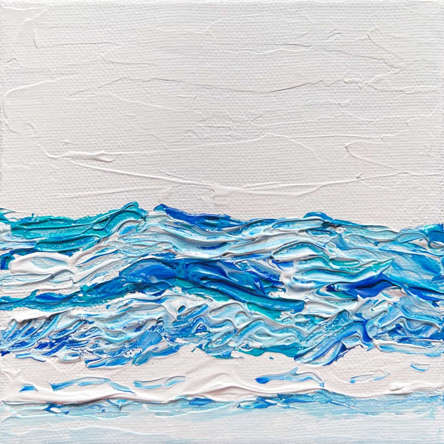 Quadro Misty Morning Waves