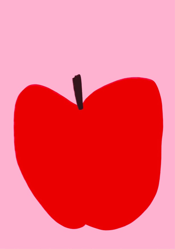 Quadro Apple By Athene Fritsch