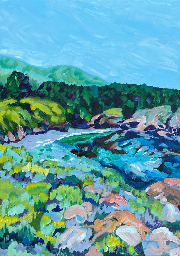 Quadro Point Lobos By Key and Sea