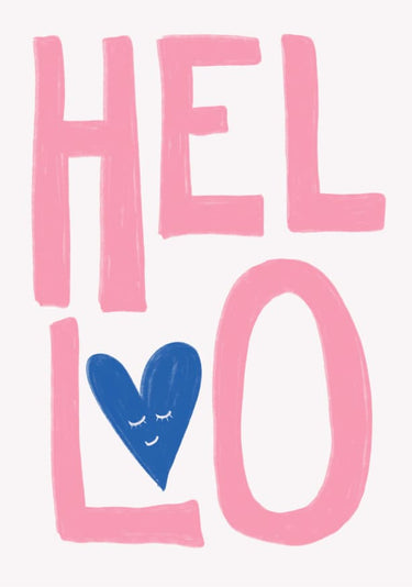 Quadro Hello By Athene Fritsch