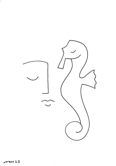 Quadro Cavalo-marinho E O Sonho