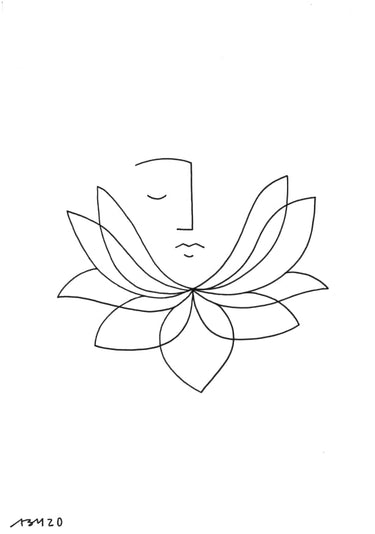 Quadro Flor de Lótus