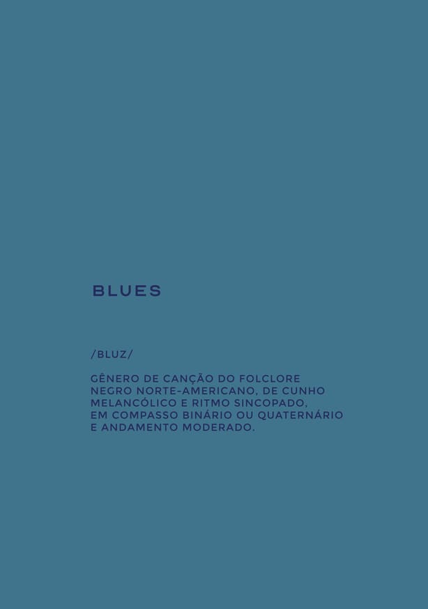 Quadro About Blues