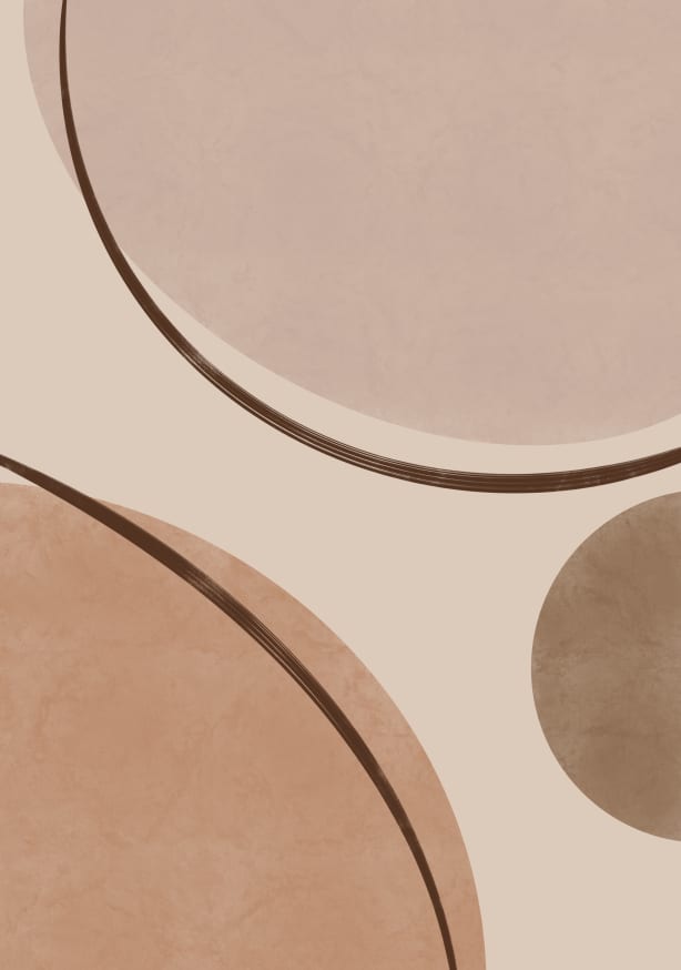Quadro Abstract Circles - Obrah | Quadros e Posters para Transformar a Parede