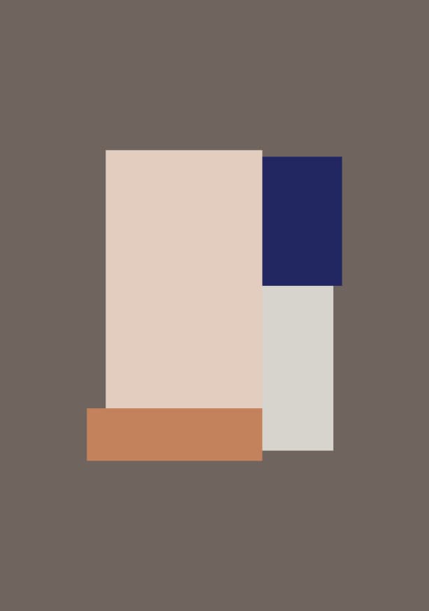 Quadro Abstract Composition