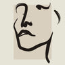 Quadro Abstract Face no 8 - Obrah | Quadros e Posters para Transformar a Parede