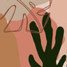 Quadro Abstract Leaves - Obrah | Quadros e Posters para Transformar a Parede