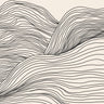 Quadro Abstract Lines Landscape - Obrah | Quadros e Posters para Transformar a Parede