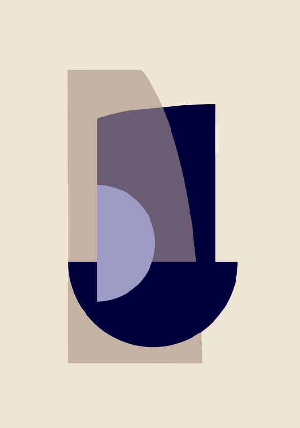 Quadro Abstract XI-I - Obrah | Quadros e Posters para Transformar a Parede