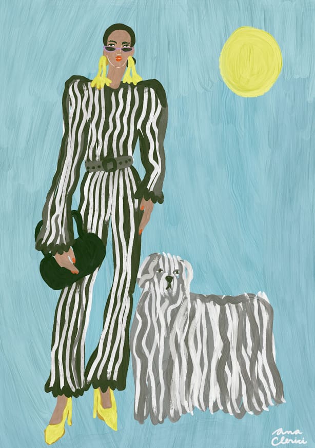 Quadro Fashion Dog