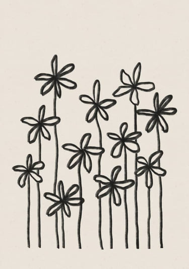 Quadro A Field of Flowers