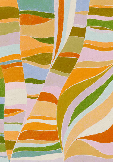 Quadro Colorful Flow