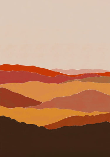 Quadro Fall Mountains