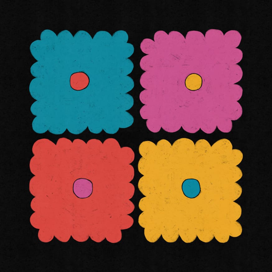 Quadro Flower Tile