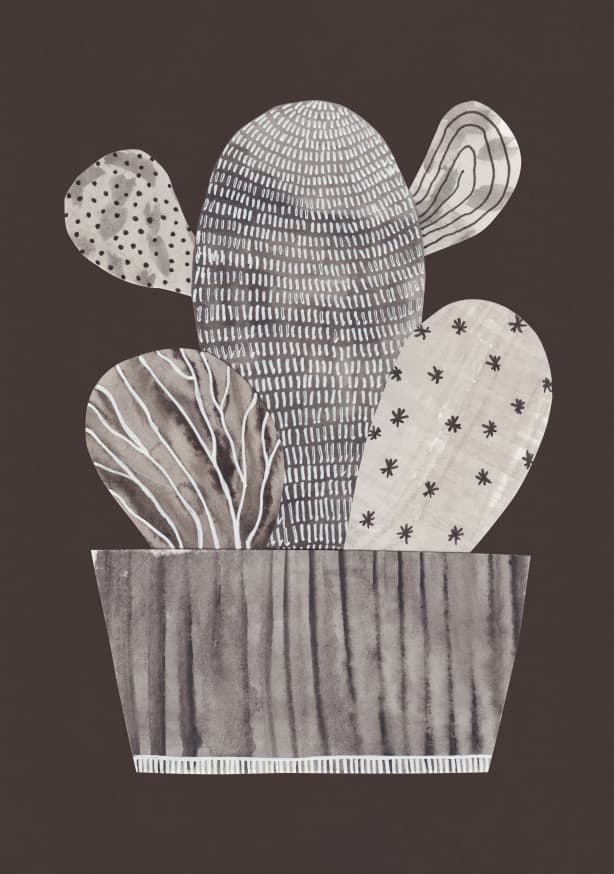 Quadro Little Cactus