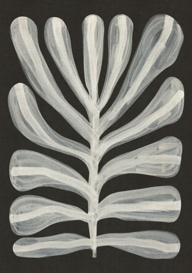 Quadro Monochrome Plant