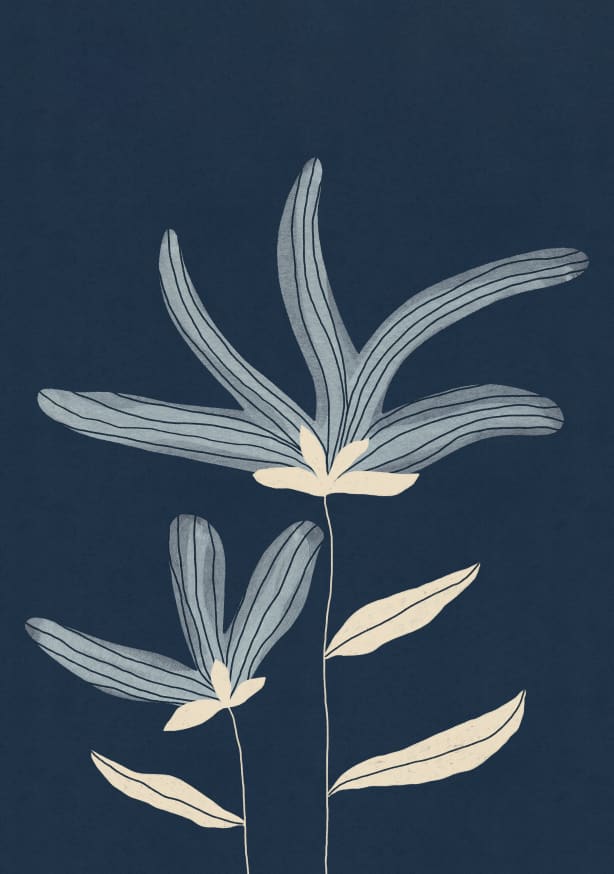 Quadro Two Flowers