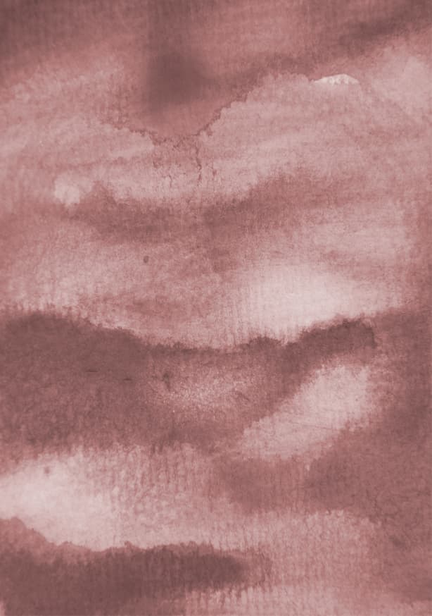 Quadro Aquarelle Meets Pencil Terra Cotta Clouds