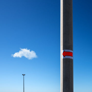 Quadro Arrow and Cloud By Gianluca Zaio - Obrah | Quadros e Posters para Transformar a Parede