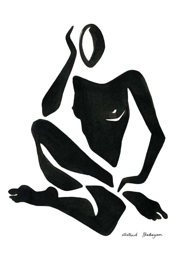 Quadro Black Figure 4