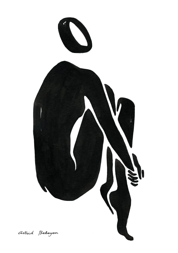 Quadro Black Figure 5