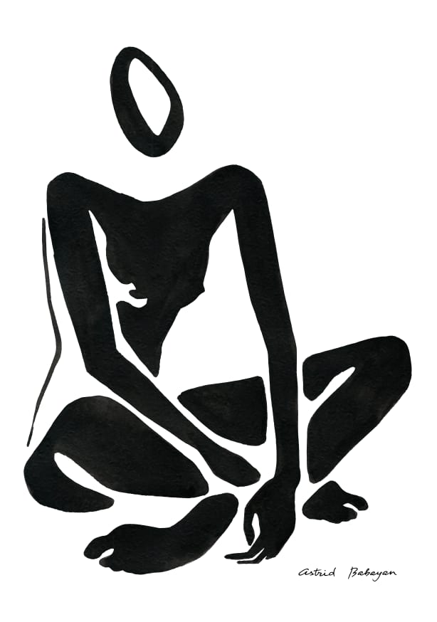 Quadro Black Figure 7