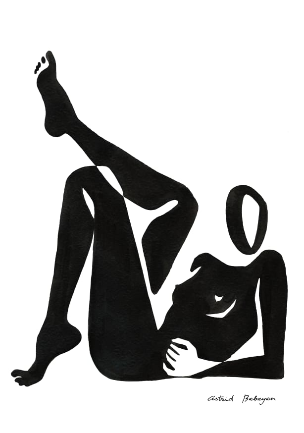 Quadro Black Figure 8