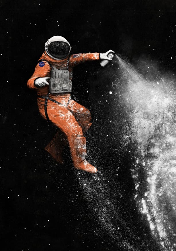Quadro Astronaut