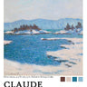 Quadro Au Bord Du Fiord By Monet - Obrah | Quadros e Posters para Transformar a Parede