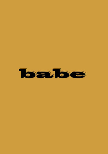 Quadro Babe - Obrah | Quadros e Posters para Transformar a Parede