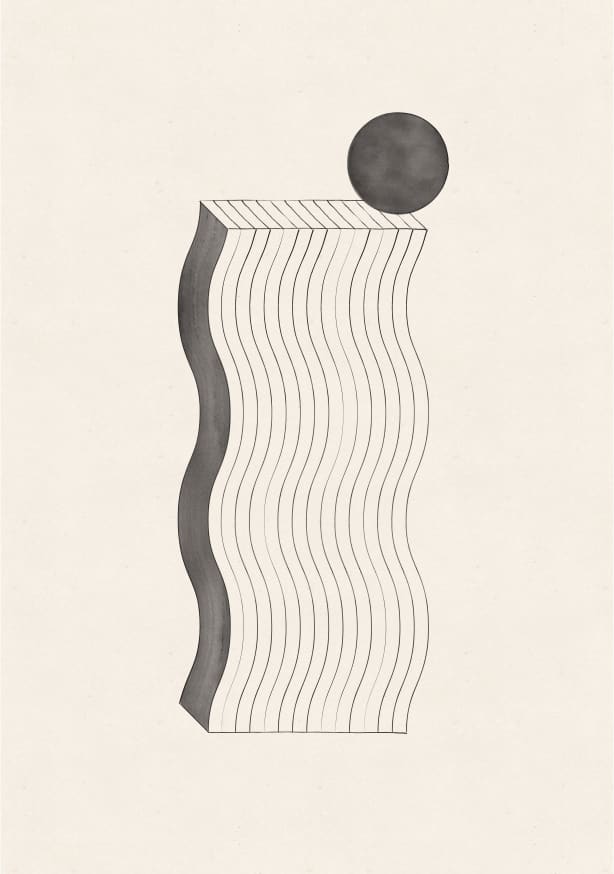 Quadro Balancing Marble - Obrah | Quadros e Posters para Transformar a Parede