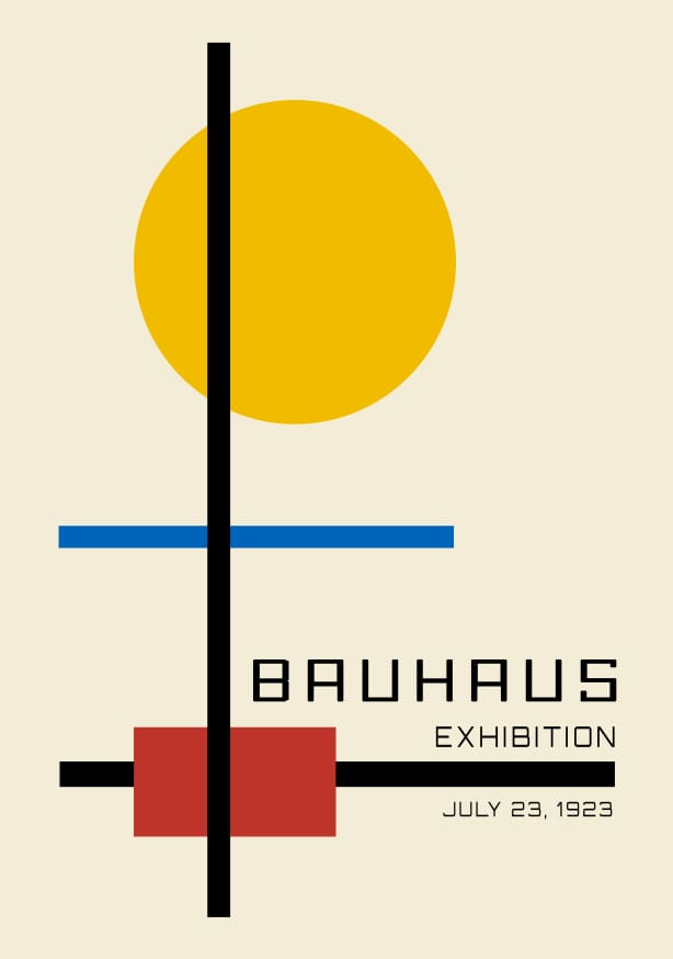 Quadro Bauhaus I - Obrah | Quadros e Posters para Transformar a Parede