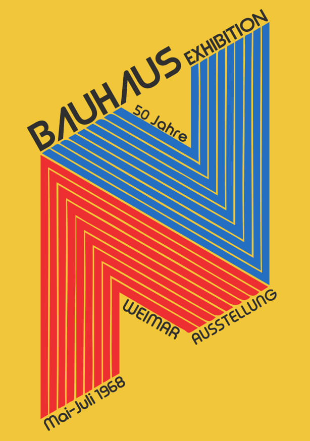 Quadro Bauhaus III - Obrah | Quadros e Posters para Transformar a Parede