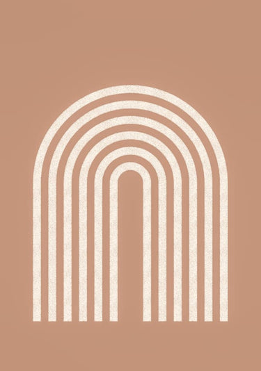 Quadro Beige Rainbow - Obrah | Quadros e Posters para Transformar a Parede