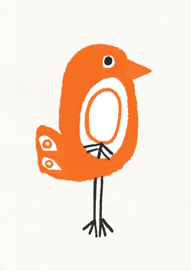 Quadro Birdy - Obrah | Quadros e Posters para Transformar a Parede