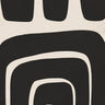 Quadro Black and Beige Abstract Boho Shapes - Obrah | Quadros e Posters para Transformar a Parede